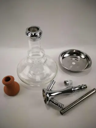 Single-tube transparent glass soot