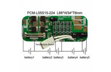 18.5v Protect Circuit Module For 5 Cells Li-ion Battery Pack
