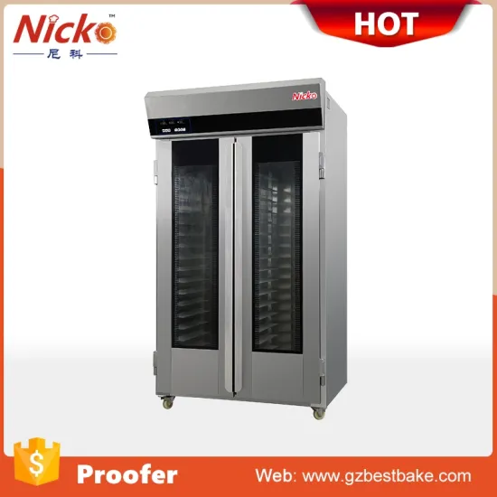 Commercial Electric Dough Proofer 32 Trays Double Door Retarder Proofer Fermantation Room