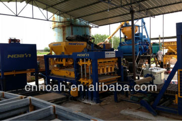 QT9-15E fully automaic concrete block brick machine