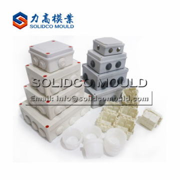 custom Plastic injection Electric Junction Box cover Mould