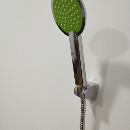 Plated Water Saving Power ABS Plastic Hand Held Shower