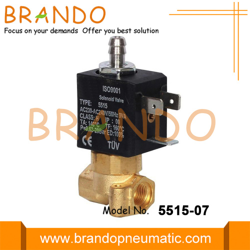 55 Series 3 Way 1/8'' Brass Solenoid Valve