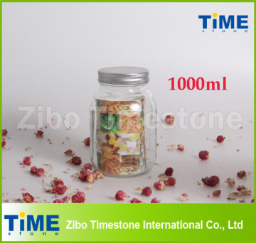 Hot Sale 1L Large Mason Jars Wholesale