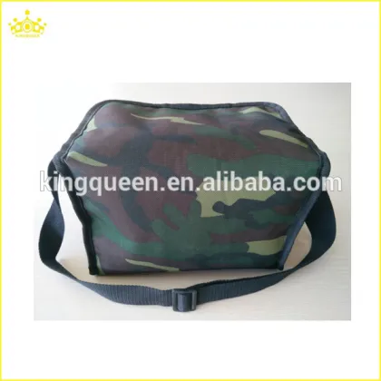 Simple design lightweight camouflage lunch cooler bag