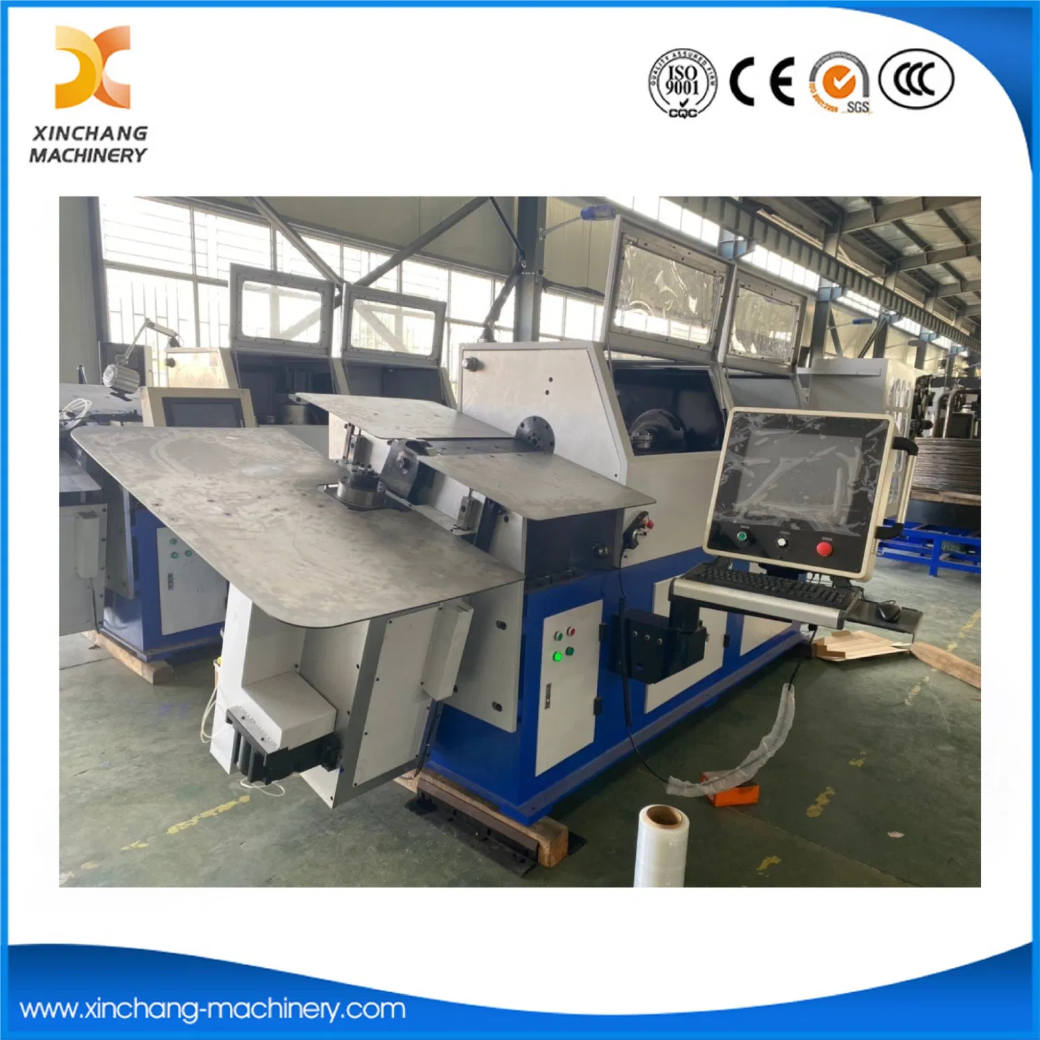 CNC Servo Motor Steel Wire Bender