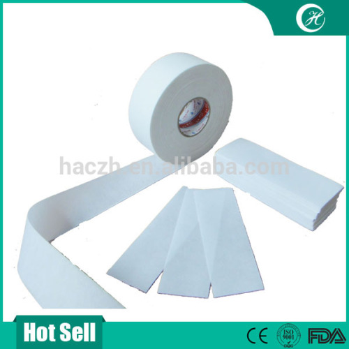 Disposable nonwoven Wax Strip Depilatory Paper Sheet for hair remove