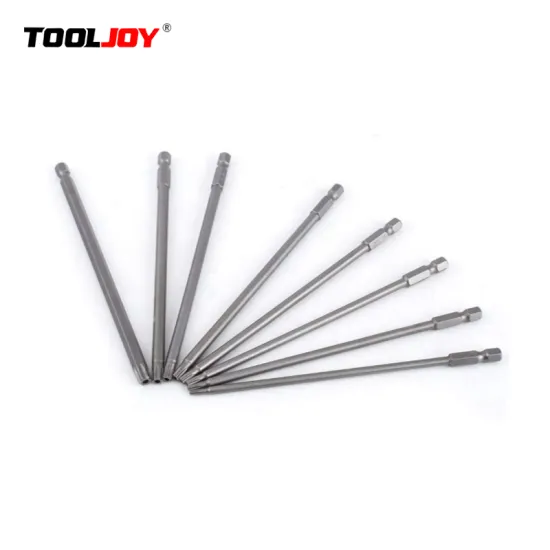 6 Inch Long S2 Steel Cross Phillips Screwdriver Bit