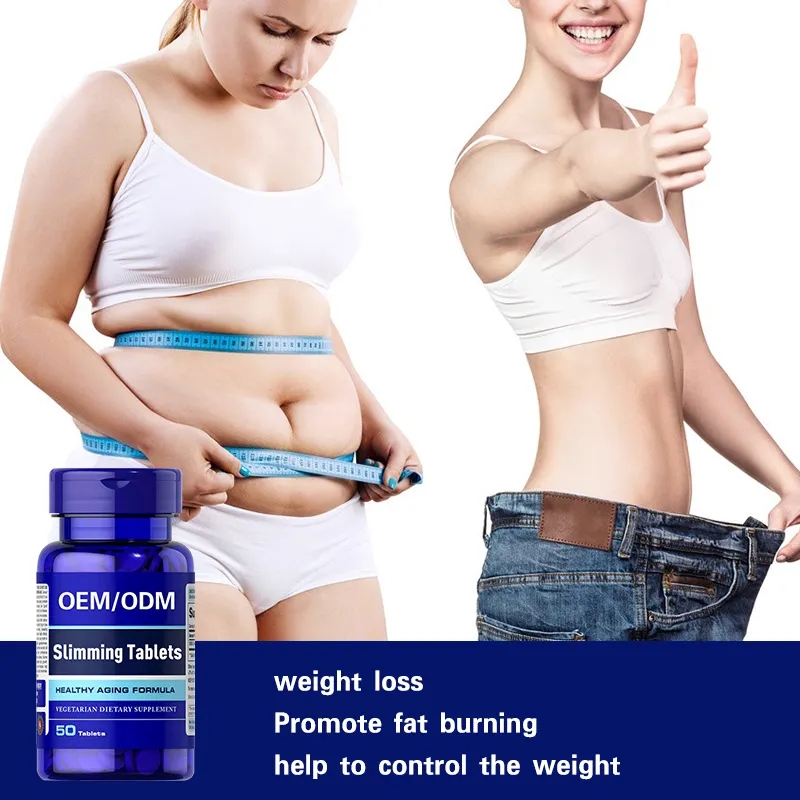 OEM/ODM Organic Vegan Weight Loss Tablets Dietary Supplements Fast Fat Burning Slimming Tablets