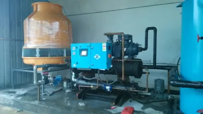 Single and screw type  water chillers RCMC-W