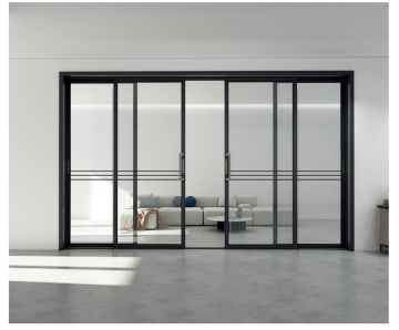 Ultra-Slim Aluminum Sliding Door for Modern Interiors