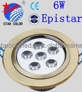 6x1W Large Ceiling Lights with CE