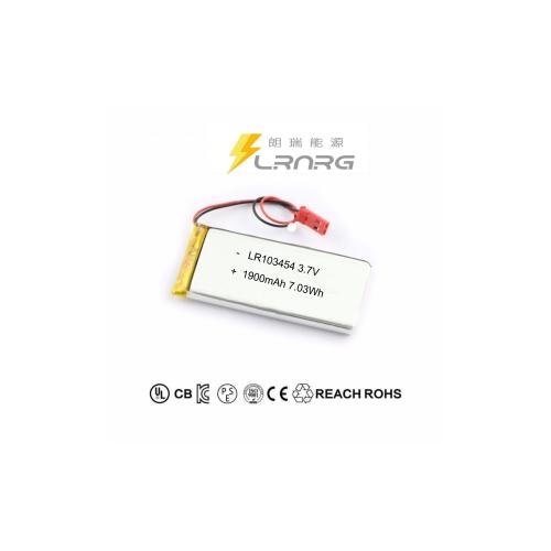3.7v1900mAh10345Lithium polymer battery