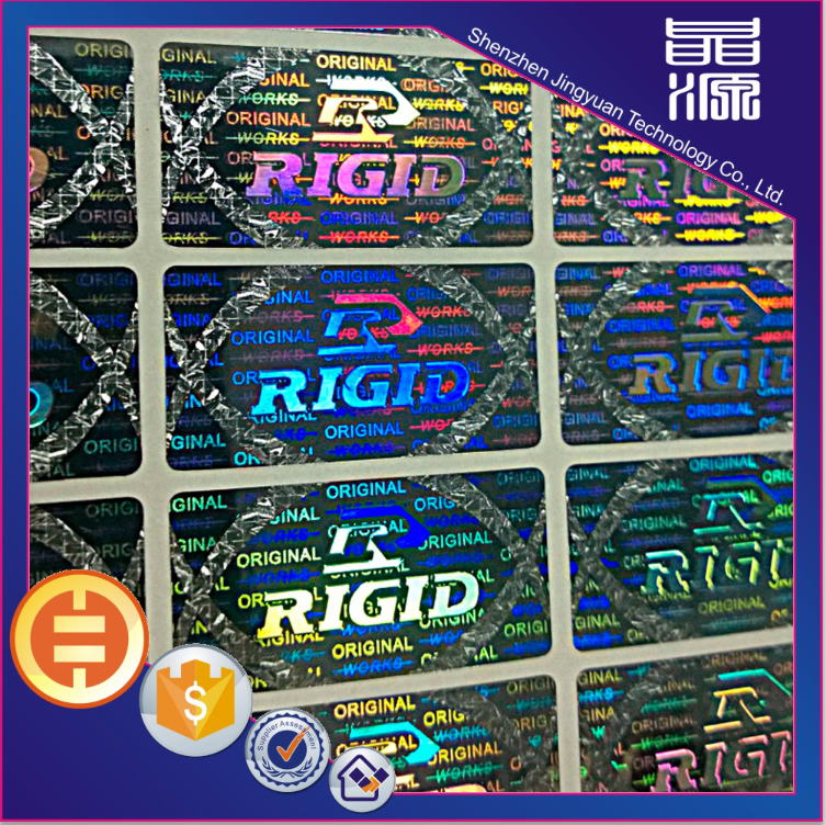 Rectangle Self Adhesive Laser Hologram Label