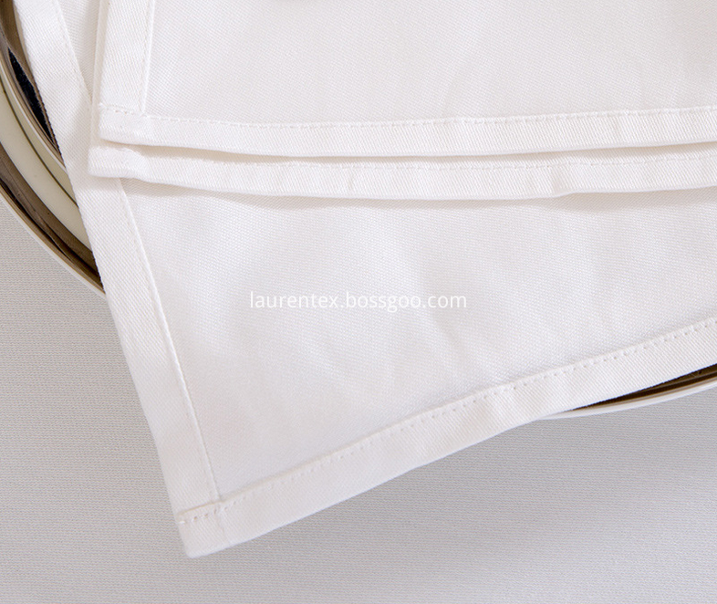 cotton white napkin