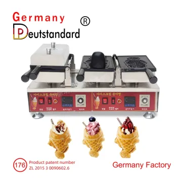 electric fish waffle cone maker