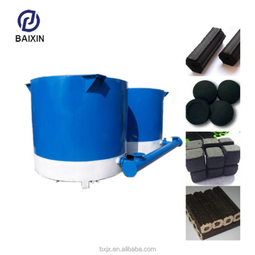 Baixin Brand High Capacity Rice Husk Briquette Hard Wood Charcoal Oven