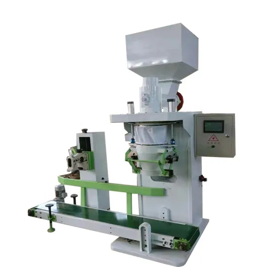 Vertical Grain Seed Packing Scale for 5kg, 10kg, 25kg, and 50kg in Rice Mill