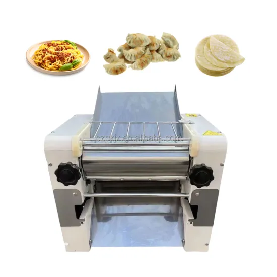 110v 220v Hot Selling Stainless Steel Dough Sheeter Electric Rolling Machine