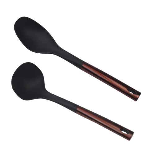 Set di utensili da cucina in nylon 7 pezzi con manico in pp