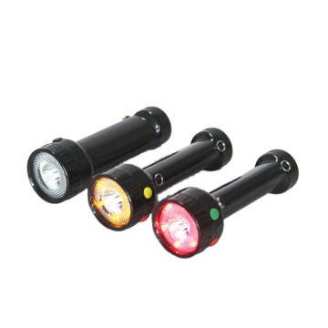 Railway Signal Torch: A Tricolor Flashlight for Railroad Signaling