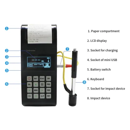 Leeb Hardness Tester for Metal and Steel Materials