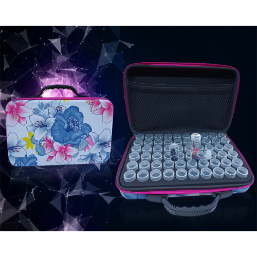 Custom 60 Slot Diamond Painting Accessories Box