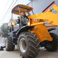 Wheel Backhoe Excavating Loader