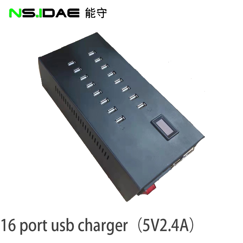 Chargeur USB200W à 16 ports pour la charge rapide