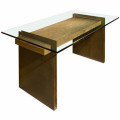 Clear Cut Size Rectangle Tempered Dinning Table Glass