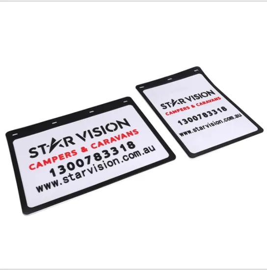 Custom Colorful PVC Rubber Truck Trailer Mud Guard