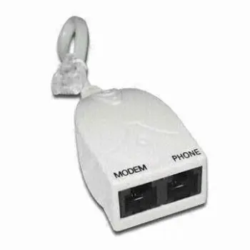 CE and UL-certified ADSL POTS Micro-filter for G-Lite Applications