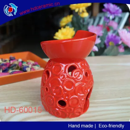 Butterfly of embossment ceramic fragrance candle oil burner,ceramic incense burner,ceramic tealight warmer