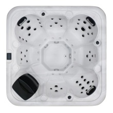 7-8 Person whirlpool backyard hot tub