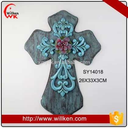 Western resin crucifix wall decor church wall decorations