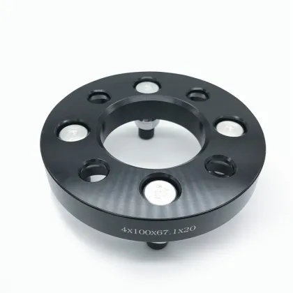Silver Black 4x100mm Aluminum Wheel Spacers Adapters
