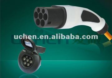 16A IEC 62196 plug for electric car charging stations