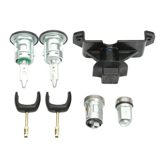 Complete Lock Set Bonnet + 2 Horseshoe Door Keys for Ford Transit MK7 06-11