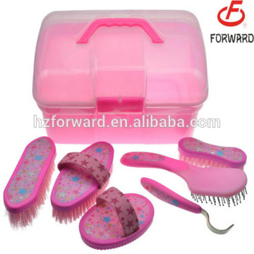 collapsible case horse cleaning brush horse cleaning box