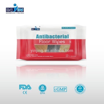 FDA CE antibacterial floor wipes