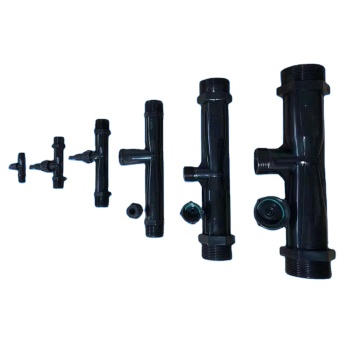 Czarno -biały 295 mm 3/4 "2 -calowy wtryskiwacz Venturi na maszynę ozonową
