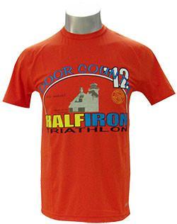 Men\'s Sports T-Shirt With Customized Screen Printing