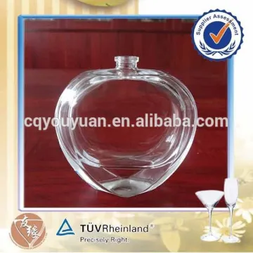 High white heavy weight perfume glass bottles 100ml