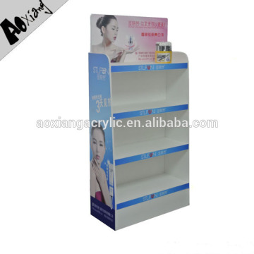 pretty product display stand for skin cream