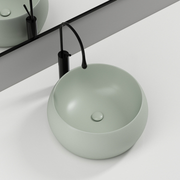 Luxury Colored Glazed Bathroom Vessel Sinks: New Arrival Porcelain Ceramic Wash Basins