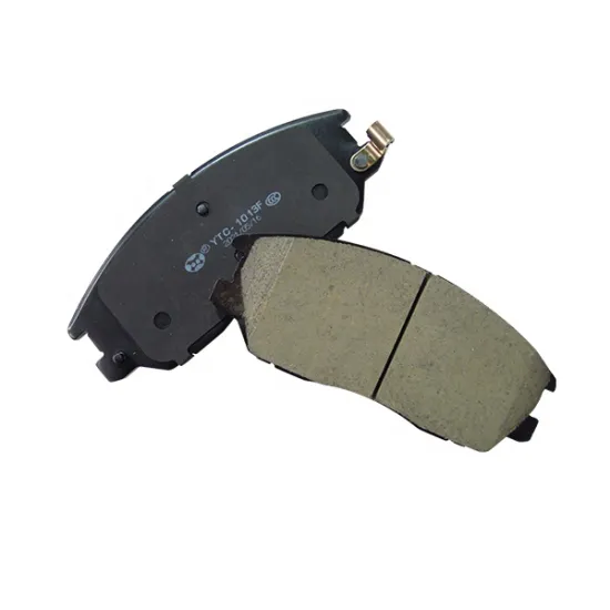 Noise-Free Ceramic Front Disc Brake Pads for Hyundai Terracan 2001-2006 - 58101-39A60 D1013