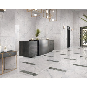 High Glossy Marble Effect Glazed Porcelain flooring tiles