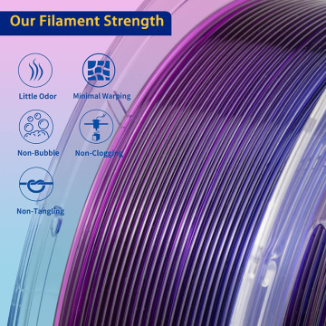 Translucent Multicolor 3D Printing Material