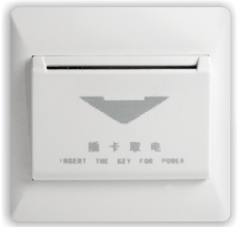 Customize 16A key card switch