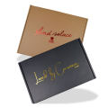 Colored Cardboard Custom Logo Paper Box